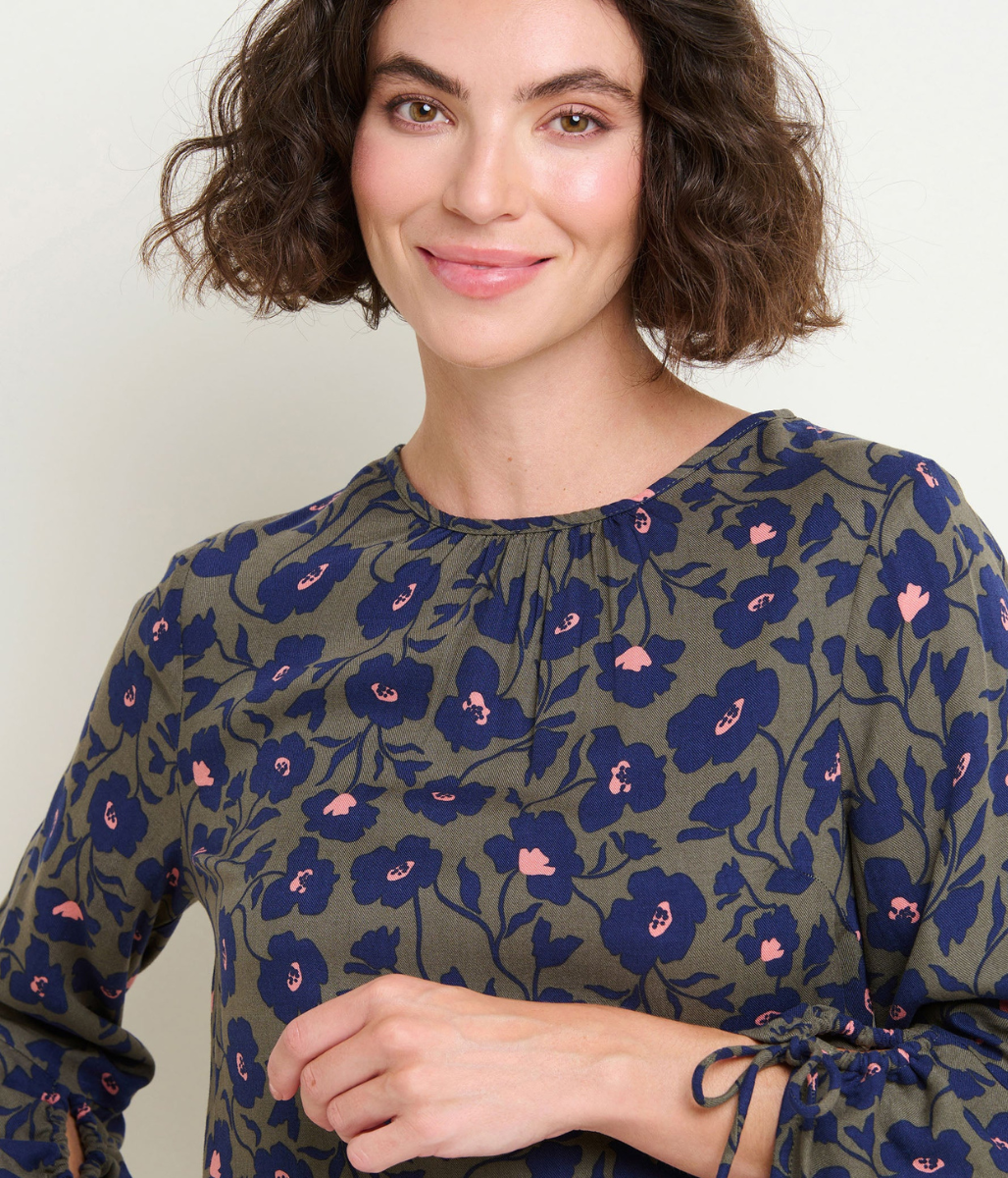 Brakeburn Midnight Bloom Shift Dress