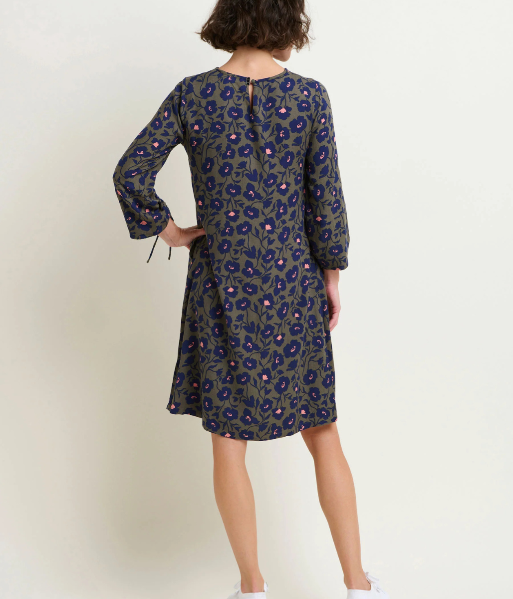 Brakeburn Midnight Bloom Shift Dress