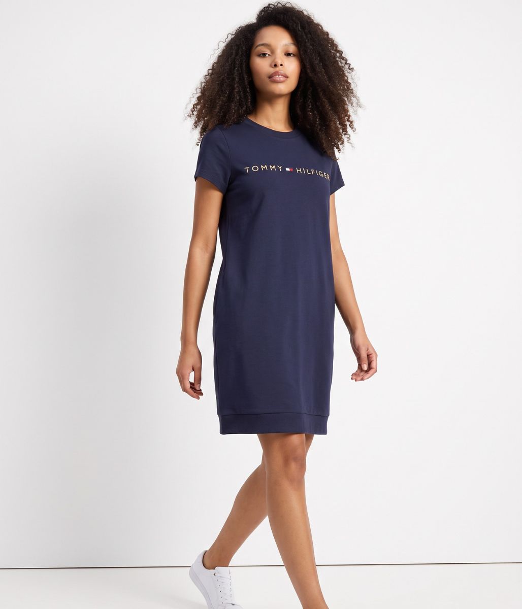 Navy Tommy Hilfiger Casual Dress