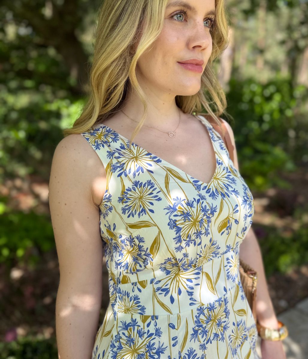 Ex Seasalt Agapanthus Sky Beyond Dress