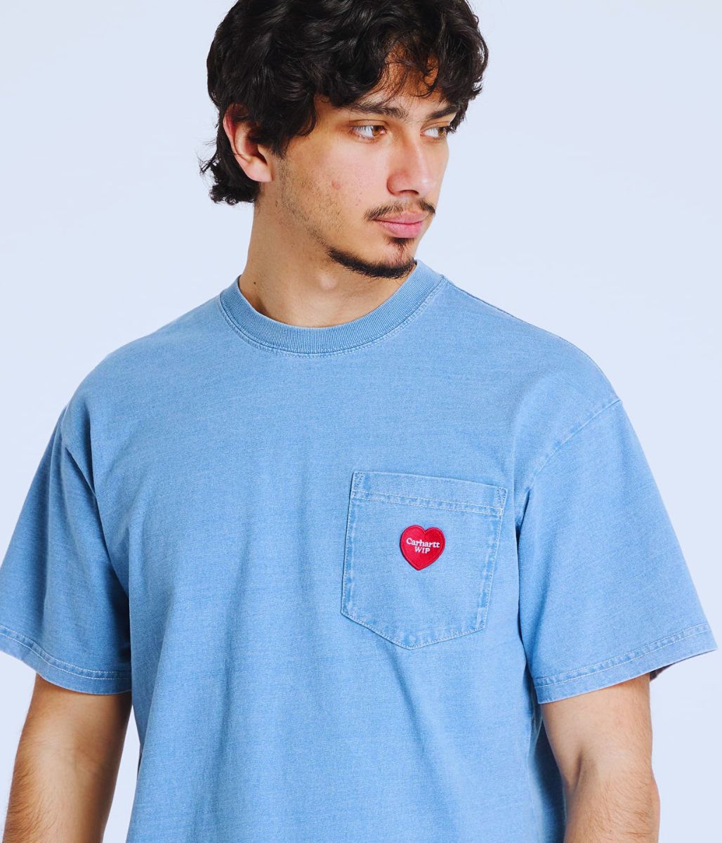 Light Blue Carhartt Ingo T Shirt