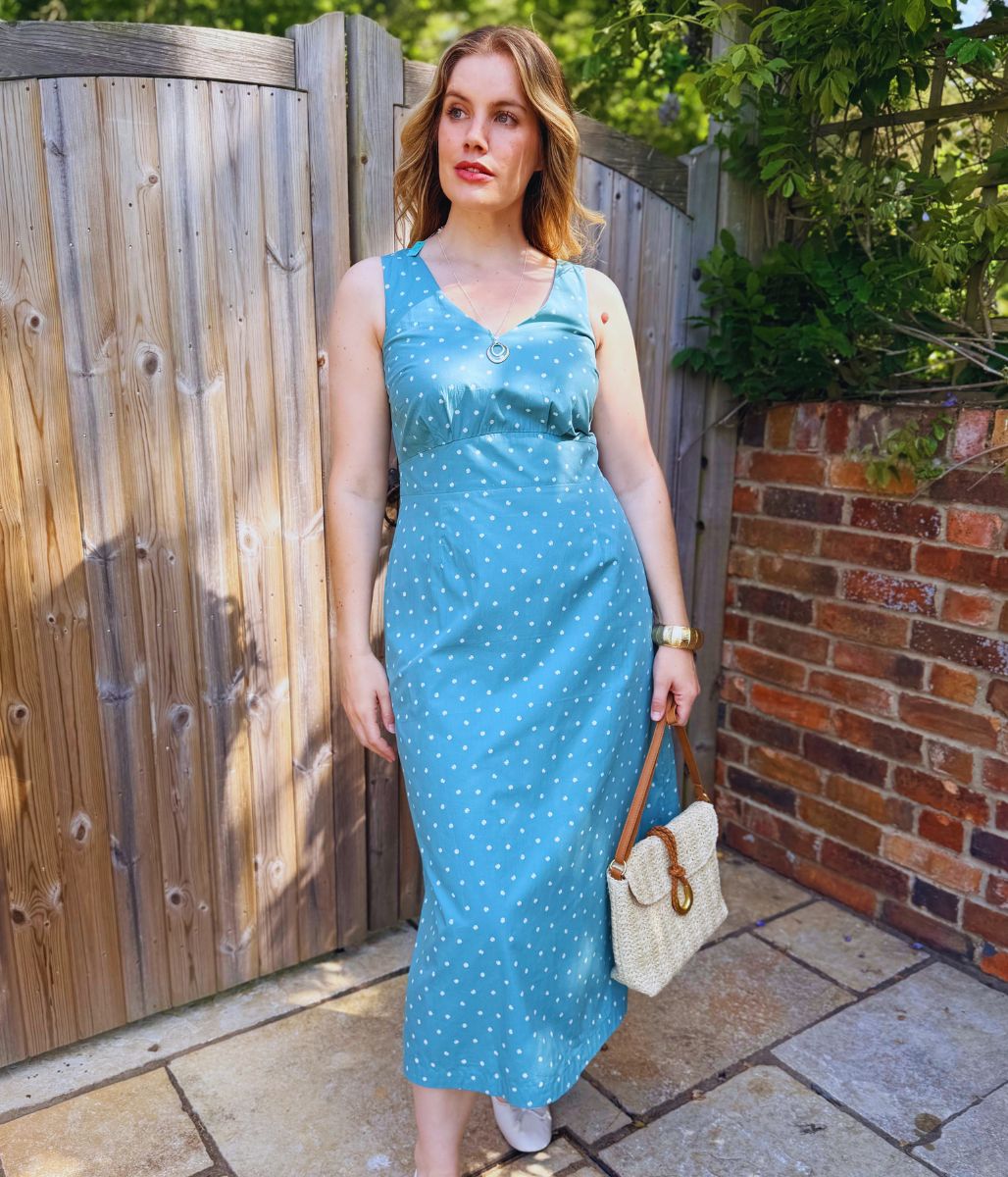 Ex Seasalt Dot Sky Beyond Dress