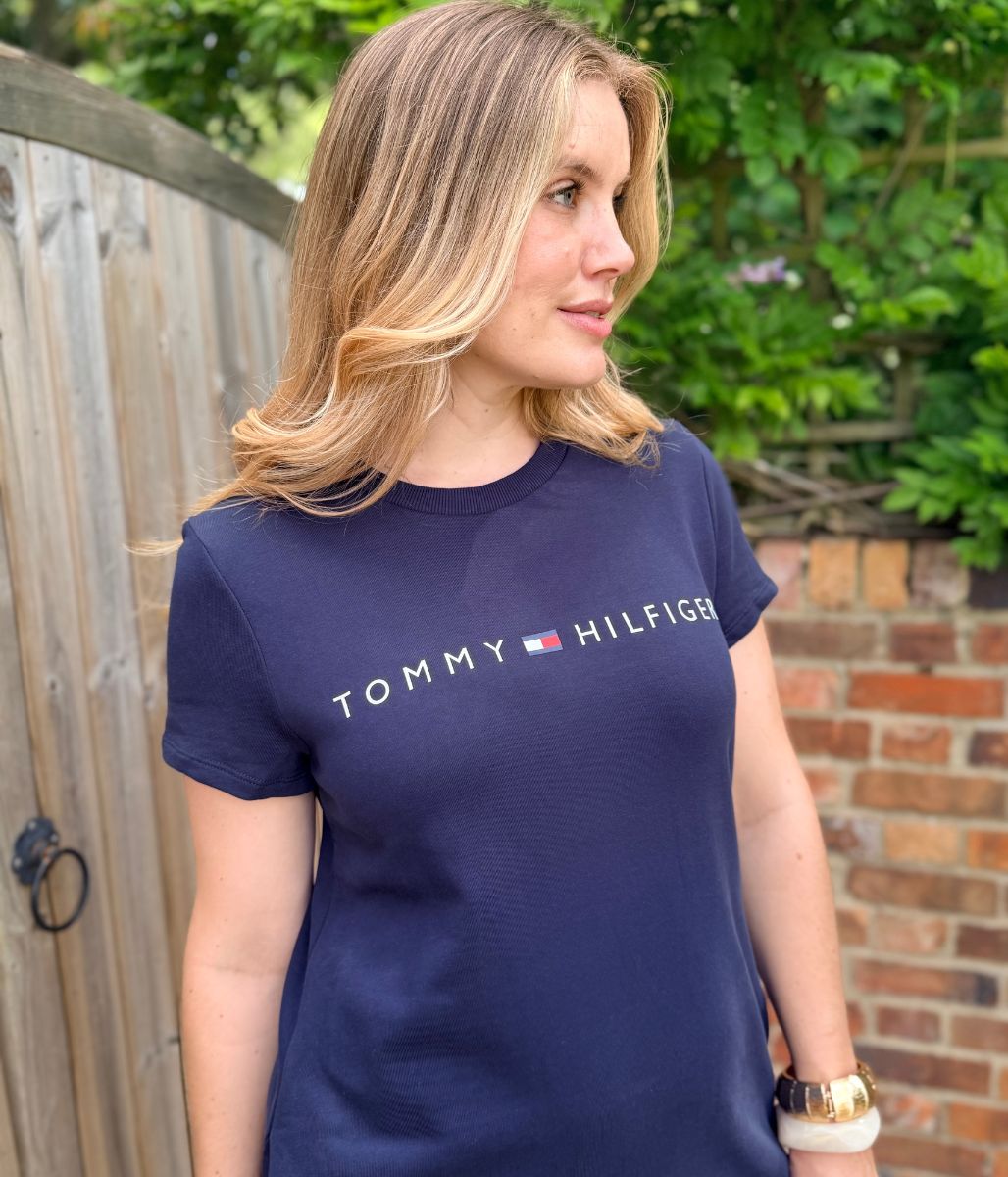 Navy Tommy Hilfiger Casual Dress