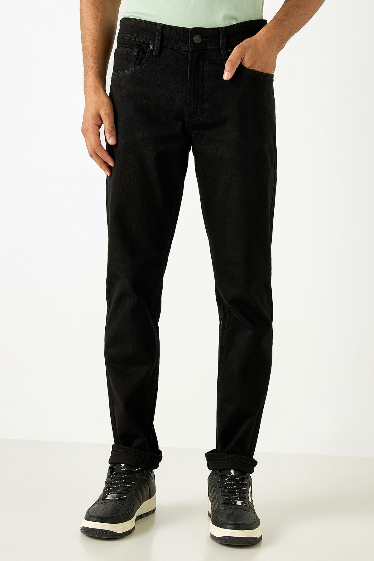 Straight Leg Jeans