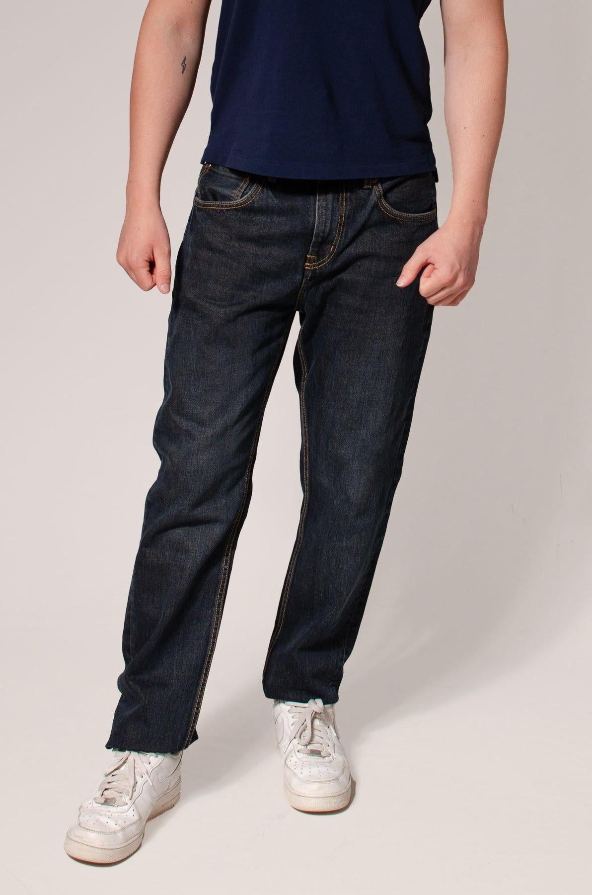 Straight Leg Regular Fit Jeans