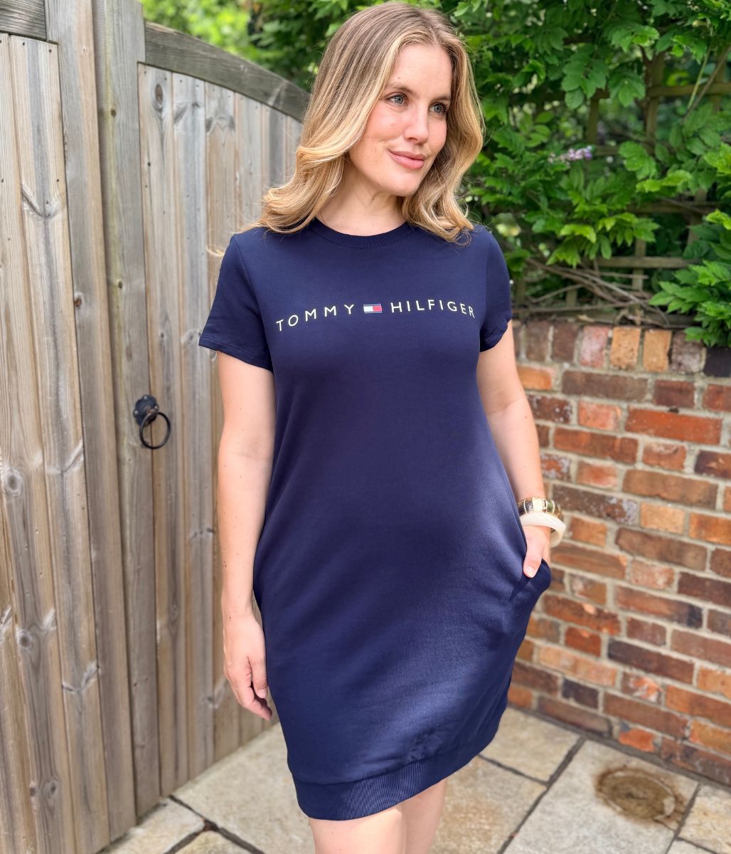 Navy Tommy Hilfiger Casual Dress