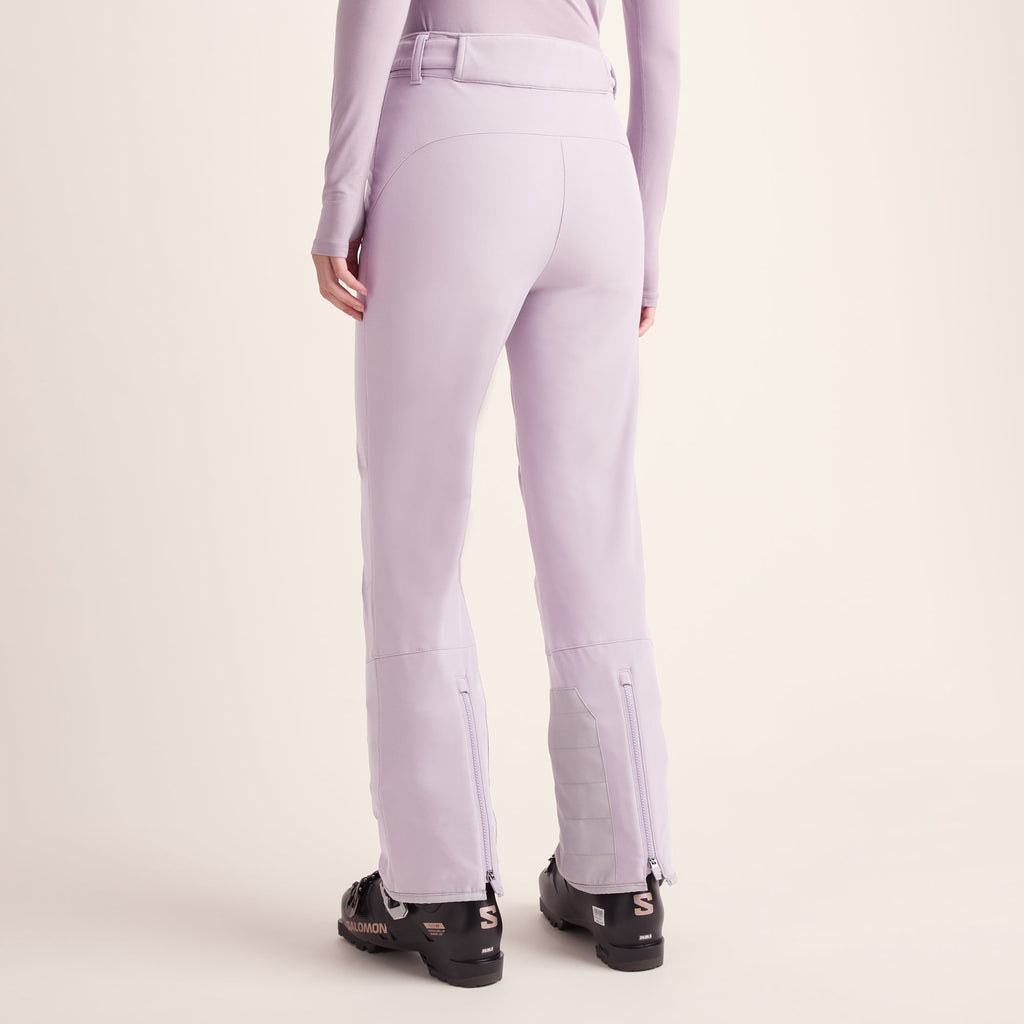 Annecy Womens Softshell Salopettes - Lavender Grey