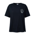 Emerald Isle Womens 100% Cotton Relaxed Fit T-Shirt - Dark Indigo