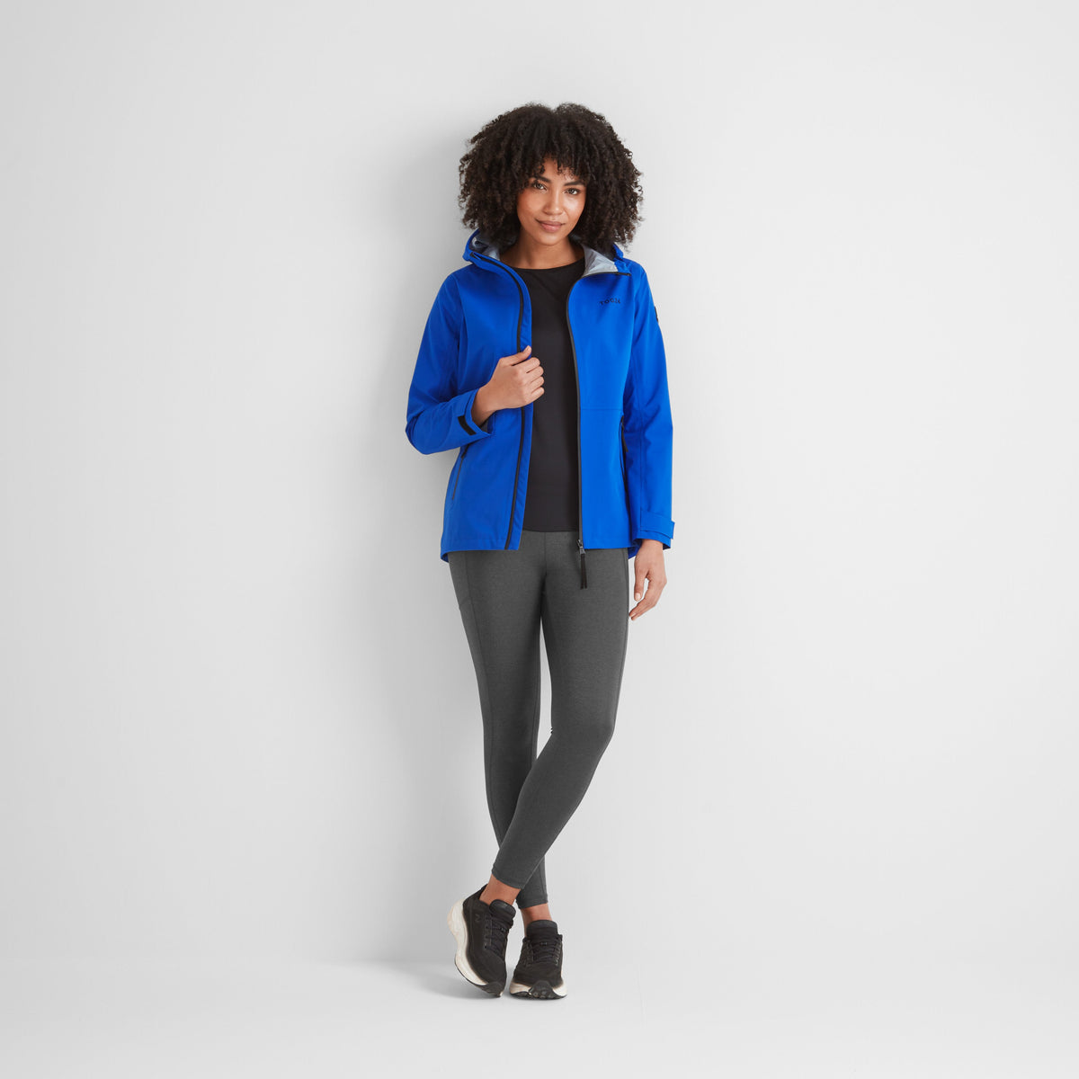 Glyder Womens Performance Waterproof Jacket - Ultra-Marine Blue