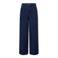 Harriet Womens High Rise Wide Leg Jeans - Indigo Blue
