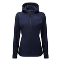 Keld Womens Shower Resistant Hooded Softshell Jacket - Navy