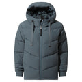 Raleigh Luxe Womens Shower Resistant Down Insulated Jacket - Graphite