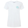 Seaside Womens 100% Cotton T-Shirt - Optic White