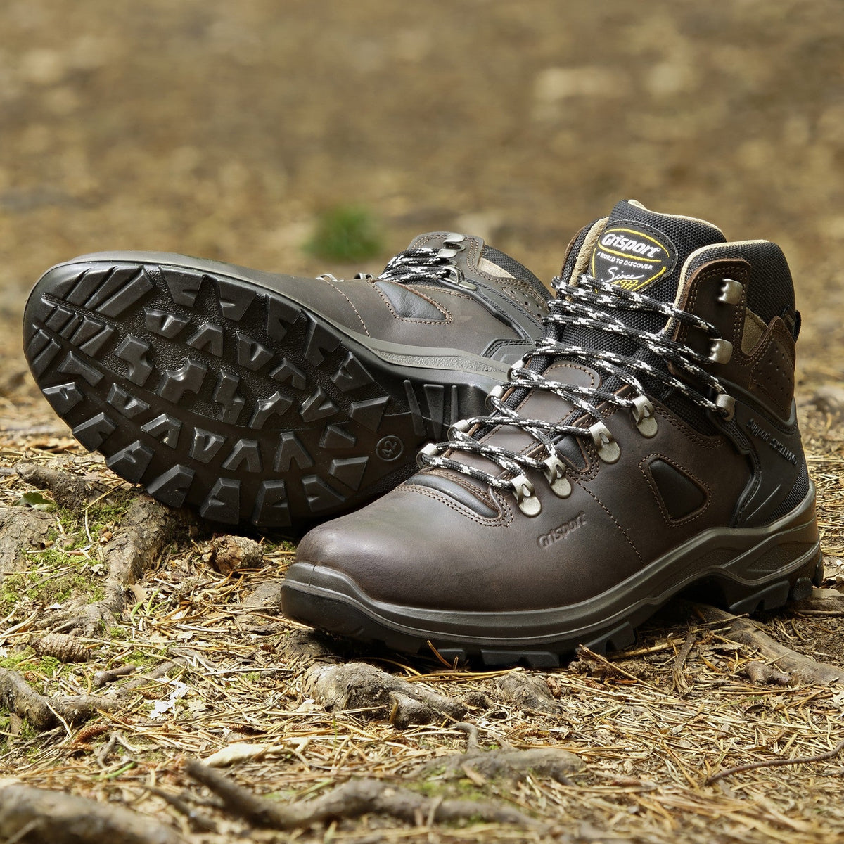 Grisport Apex Leather Walking Boot - Brown