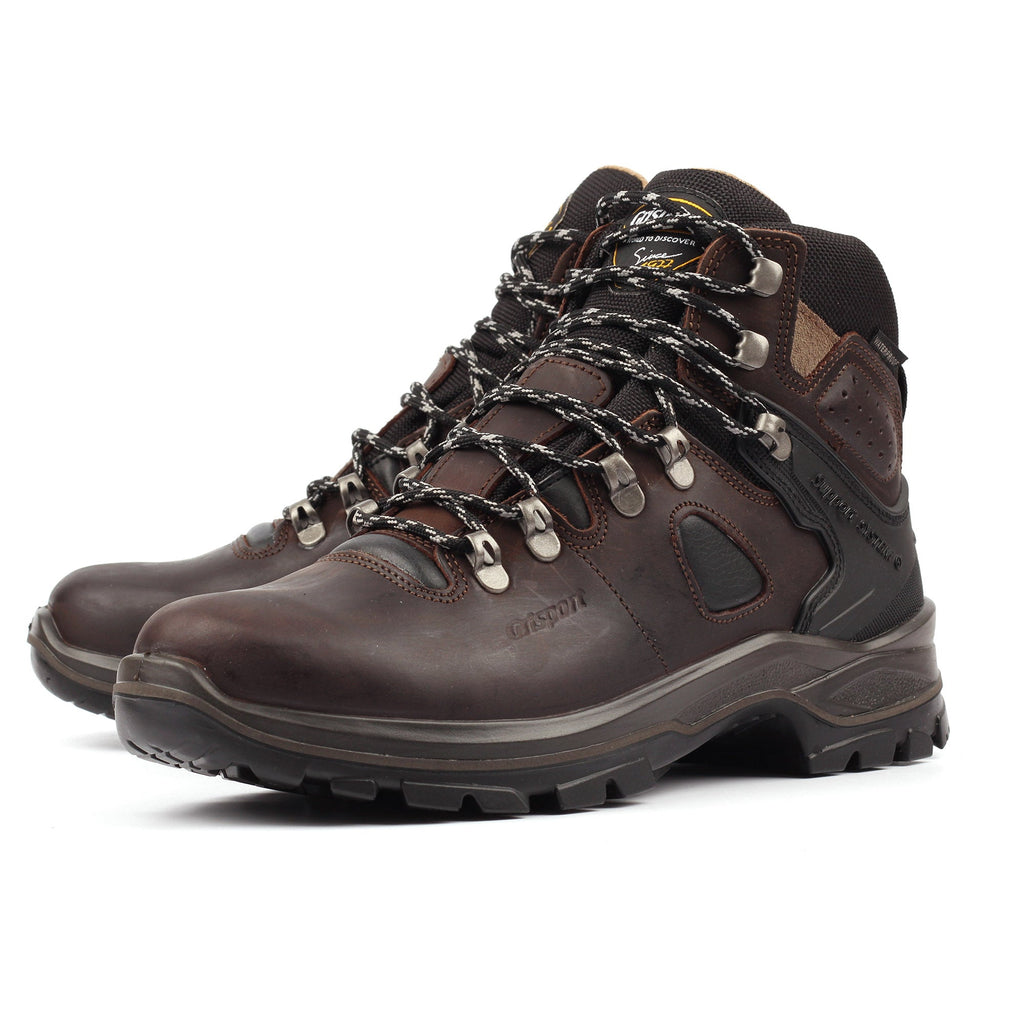 Grisport Apex Leather Walking Boot - Brown