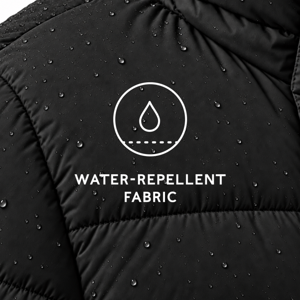 Bartlett Womens Longline Insulated Padded Coat - Black