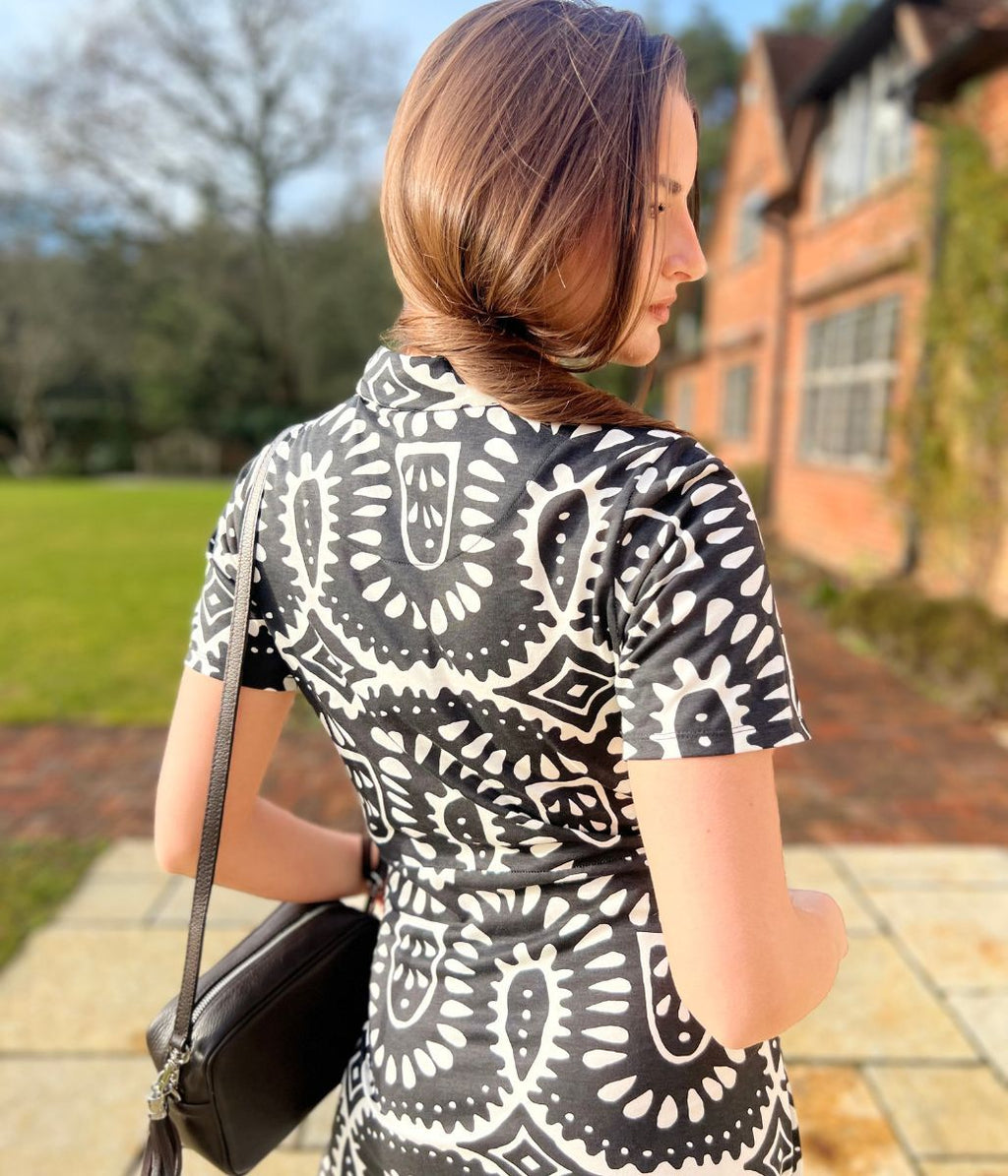 Rua Jersey Midi Shirt Dress