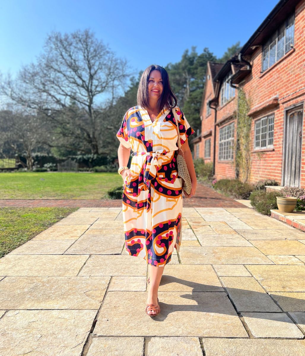 Marianne Linen Blend Midi Dress