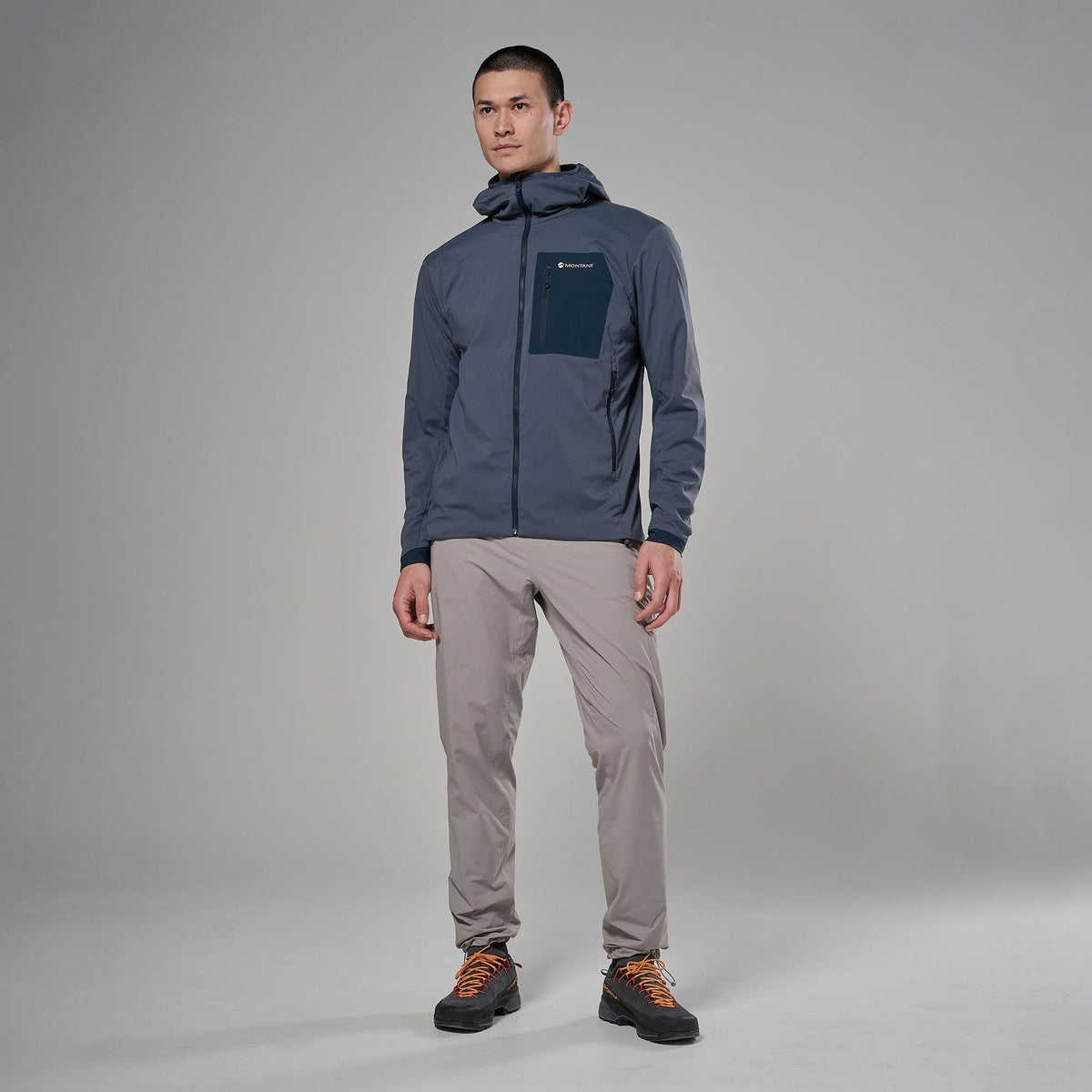 Montane Men's Khamsin Lite Hooded Softshell Jacket