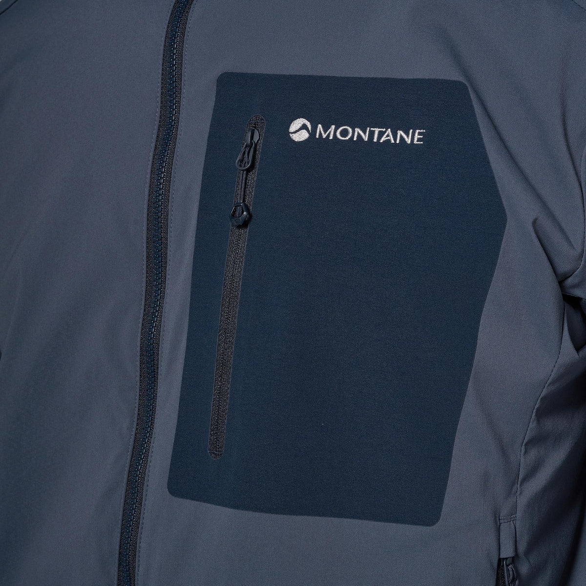 Montane Men's Khamsin Lite Hooded Softshell Jacket