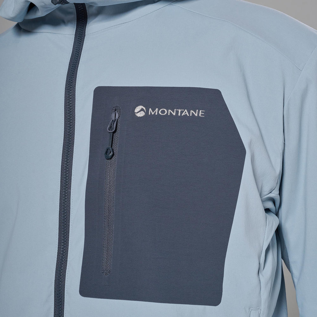 Montane Men's Khamsin Lite Hooded Softshell Jacket