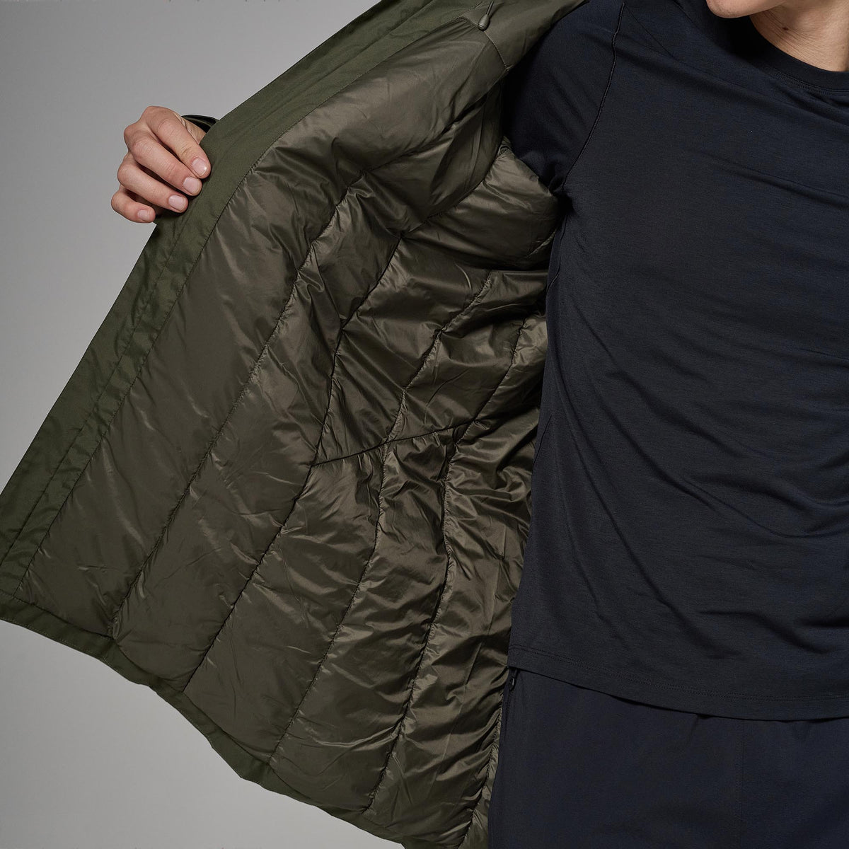 Montane Men's Spirit Long Insulated Waterproof Jacket