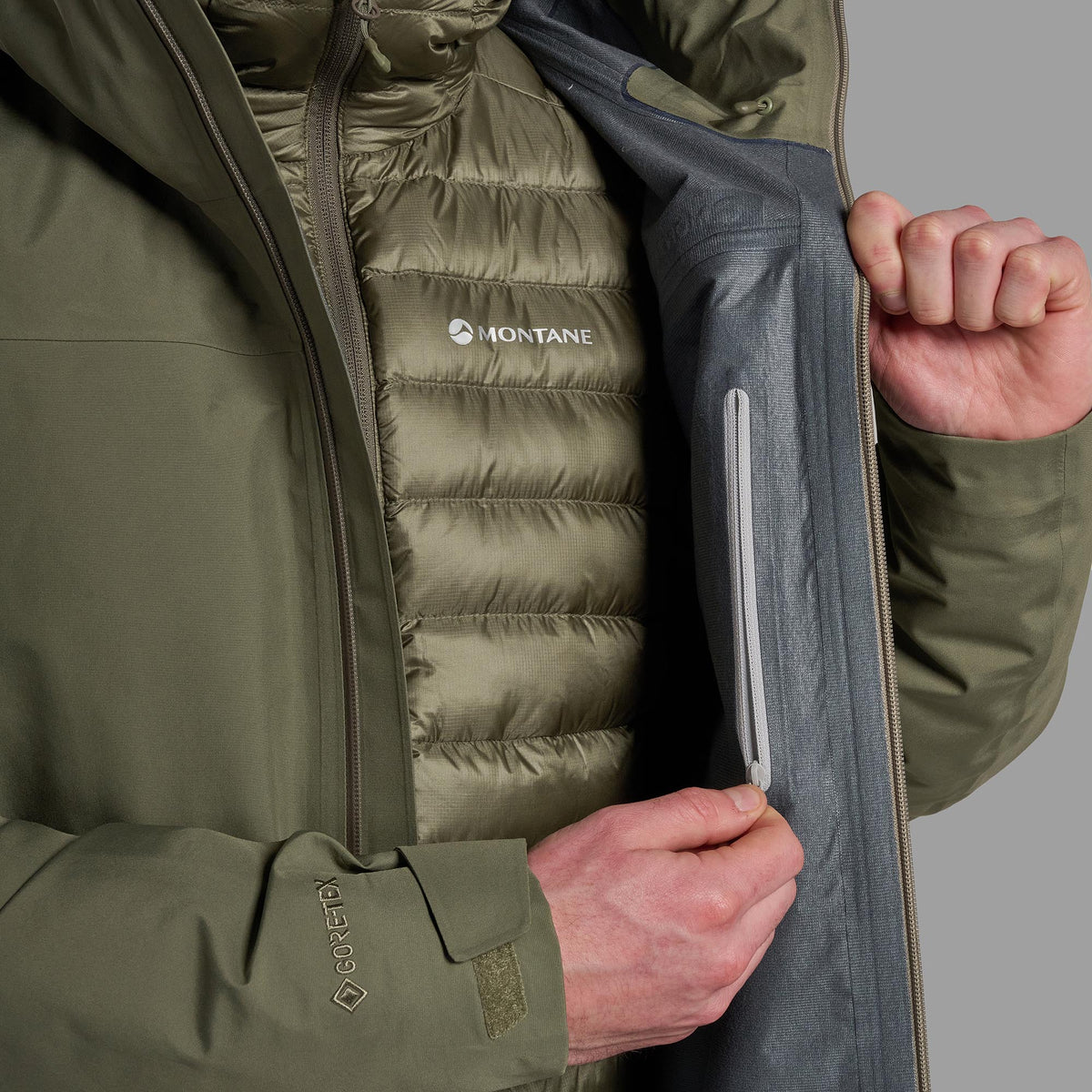 Montane Men's Spirit Long Waterproof Jacket