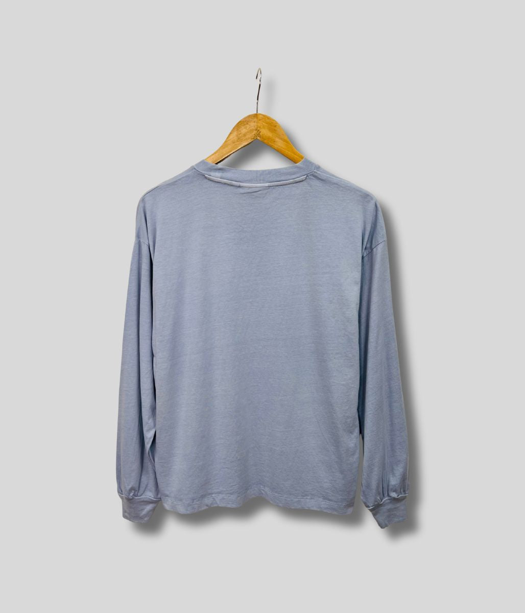 Light Blue Carhartt Nelson Long Sleeve Tee