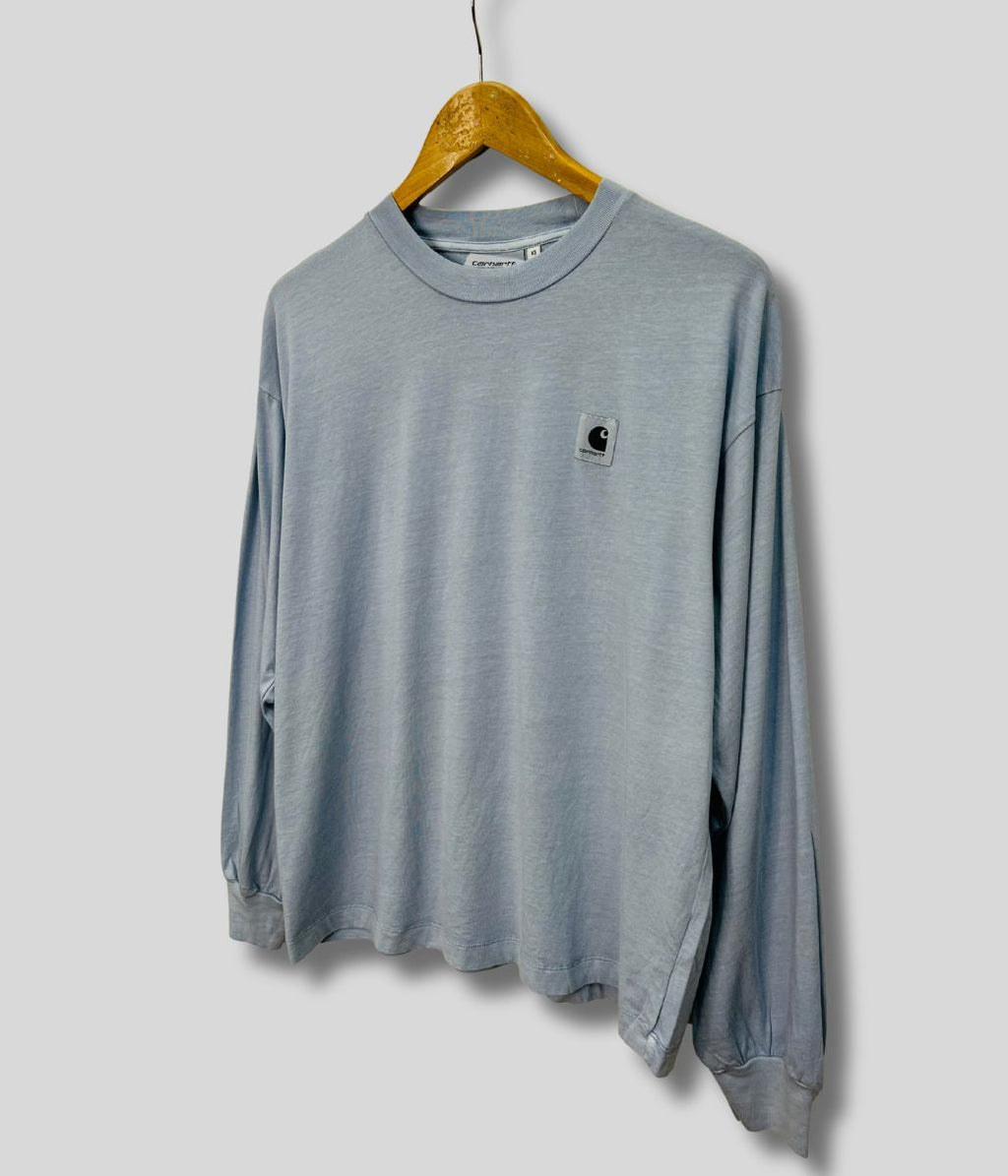 Light Blue Carhartt Nelson Long Sleeve Tee