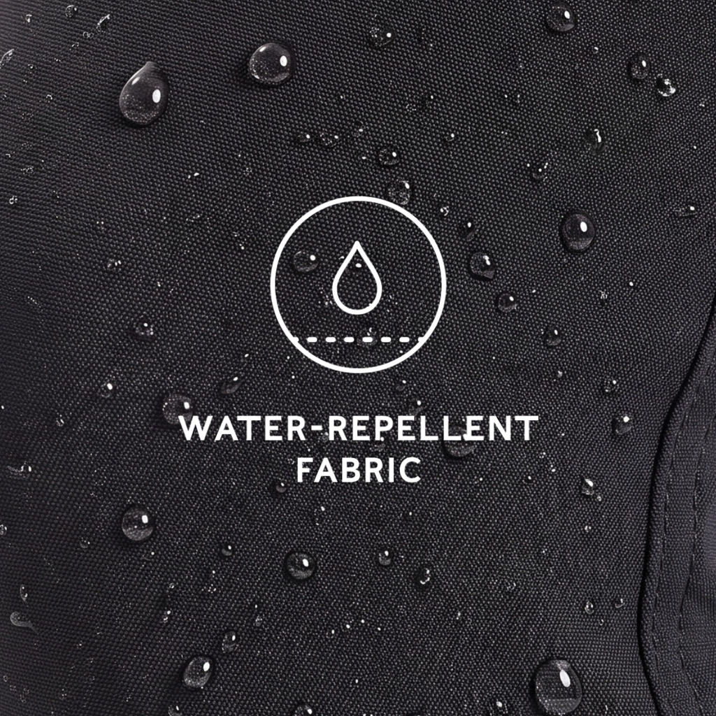 Milton Womens Water Resistant Slim Trouser Long - Black