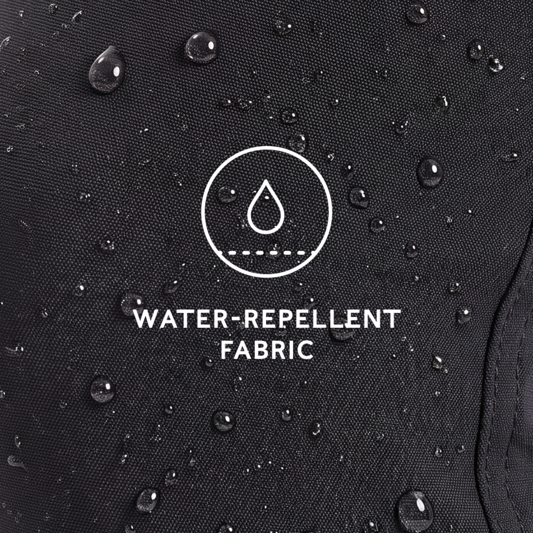 Milton Womens Water Resistant Slim Trouser Long - Black