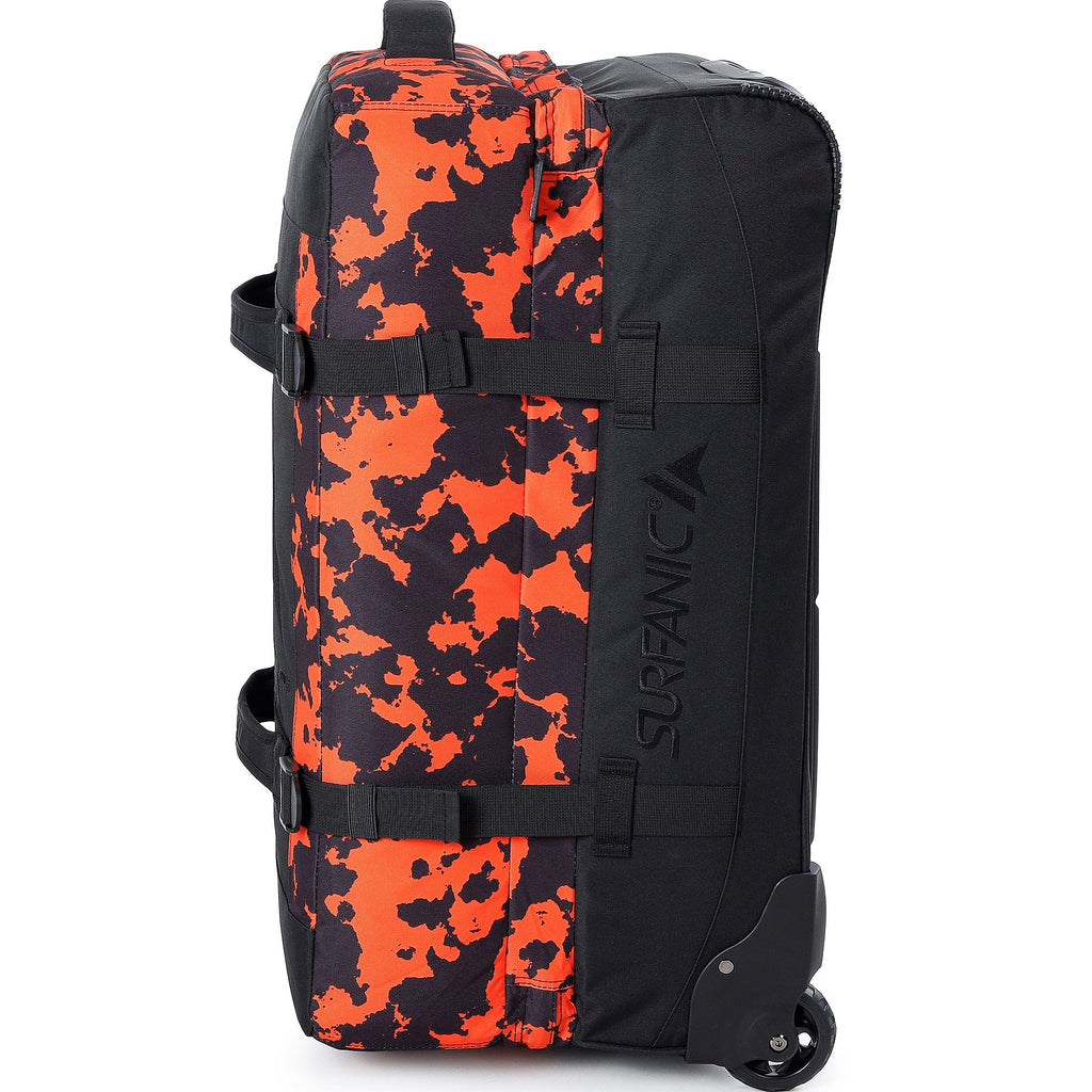 Surfanic Maxim 3.0 70L Roller Bag - Orange Map