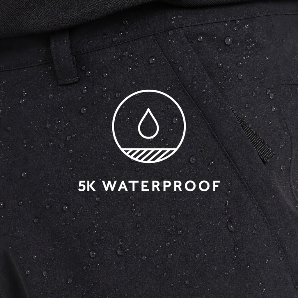 Silsden Womens Waterproof Trousers Long - Black