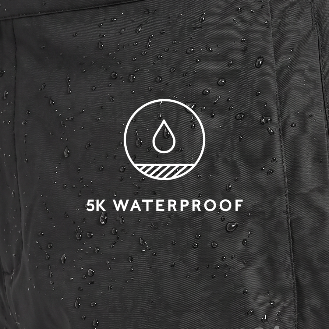Wigton Womens Waterproof Trousers Regular - Black