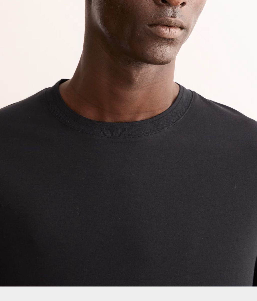 Black Premium Cotton Mens T Shirt