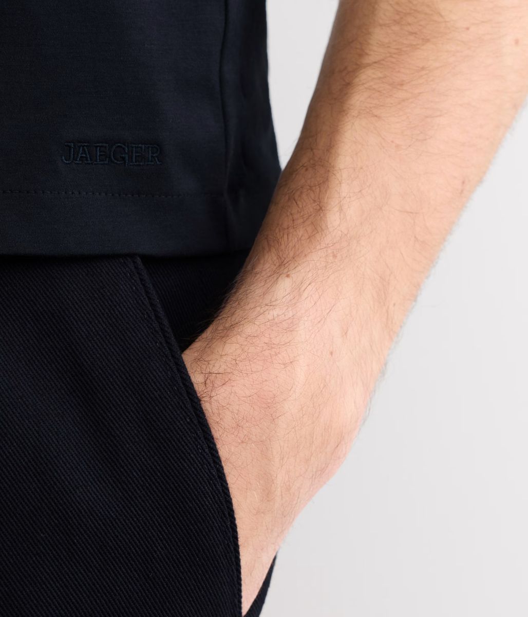 Navy Premium Cotton Mens T Shirt