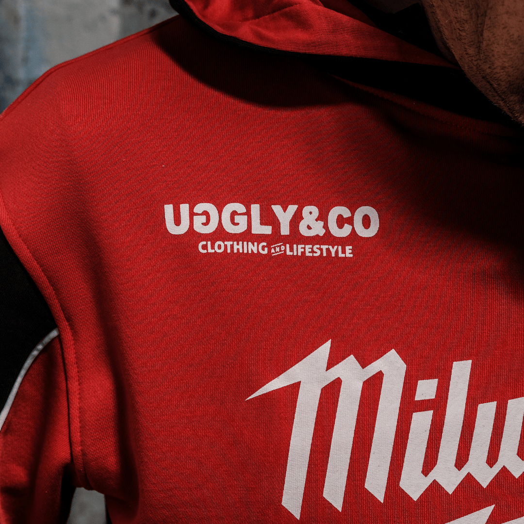 Milwaukee Ducati Teamwear Hoodie Official 2025 Heavyweight Fleece Lined