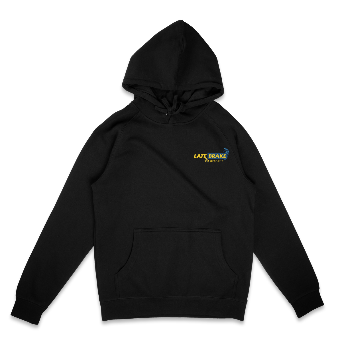Late Brake Over Here Hoodie T-Shirt Car Enthusiast Tee