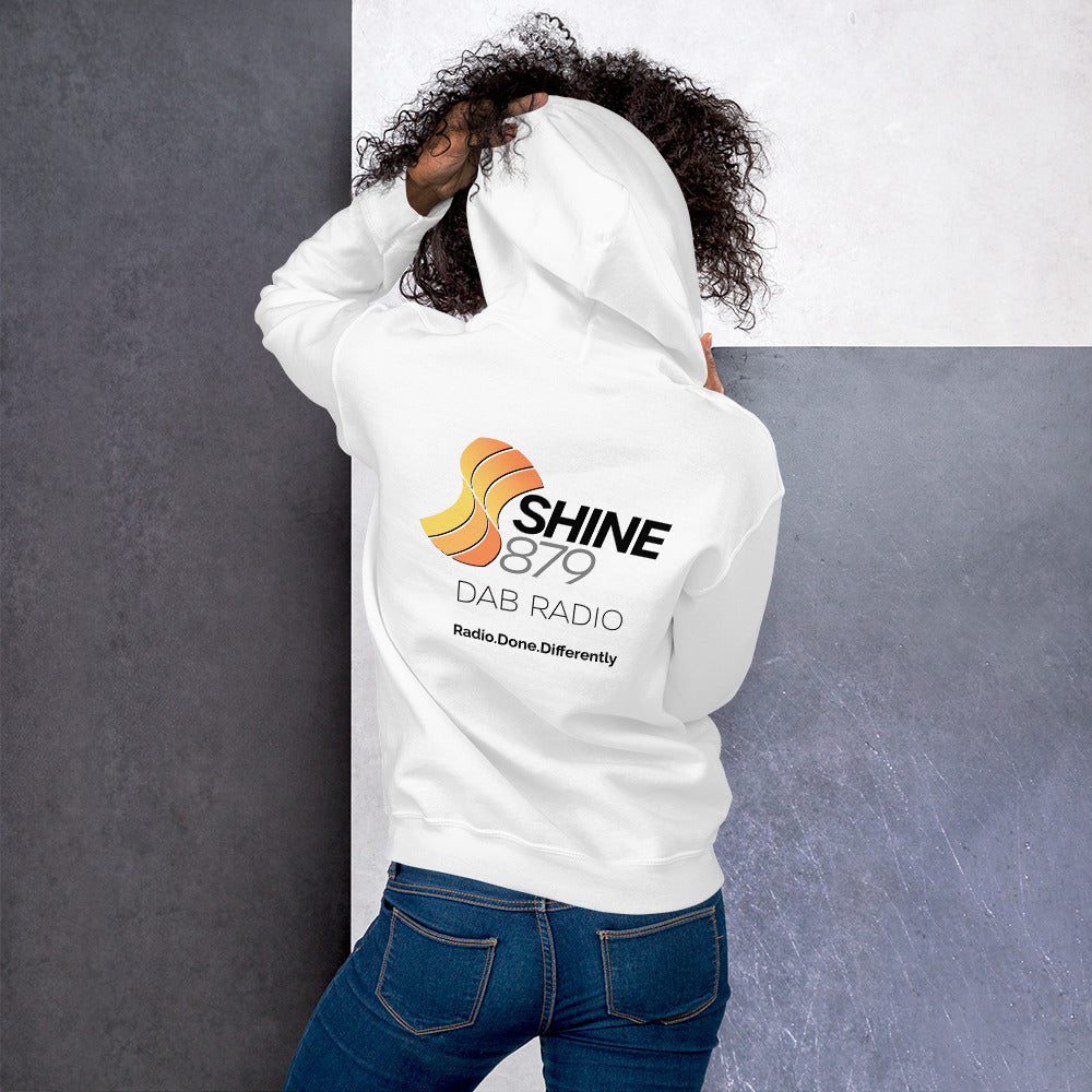 Shine 879 DAB Unisex Hoodie White 50% Cotton Heavy Blend S–2XL