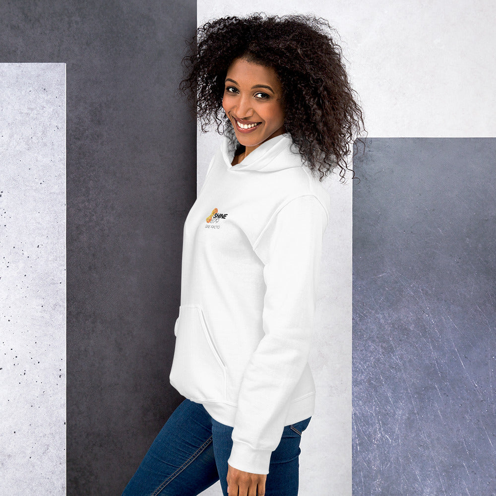 Shine 879 DAB Unisex Hoodie White 50% Cotton Heavy Blend S–2XL