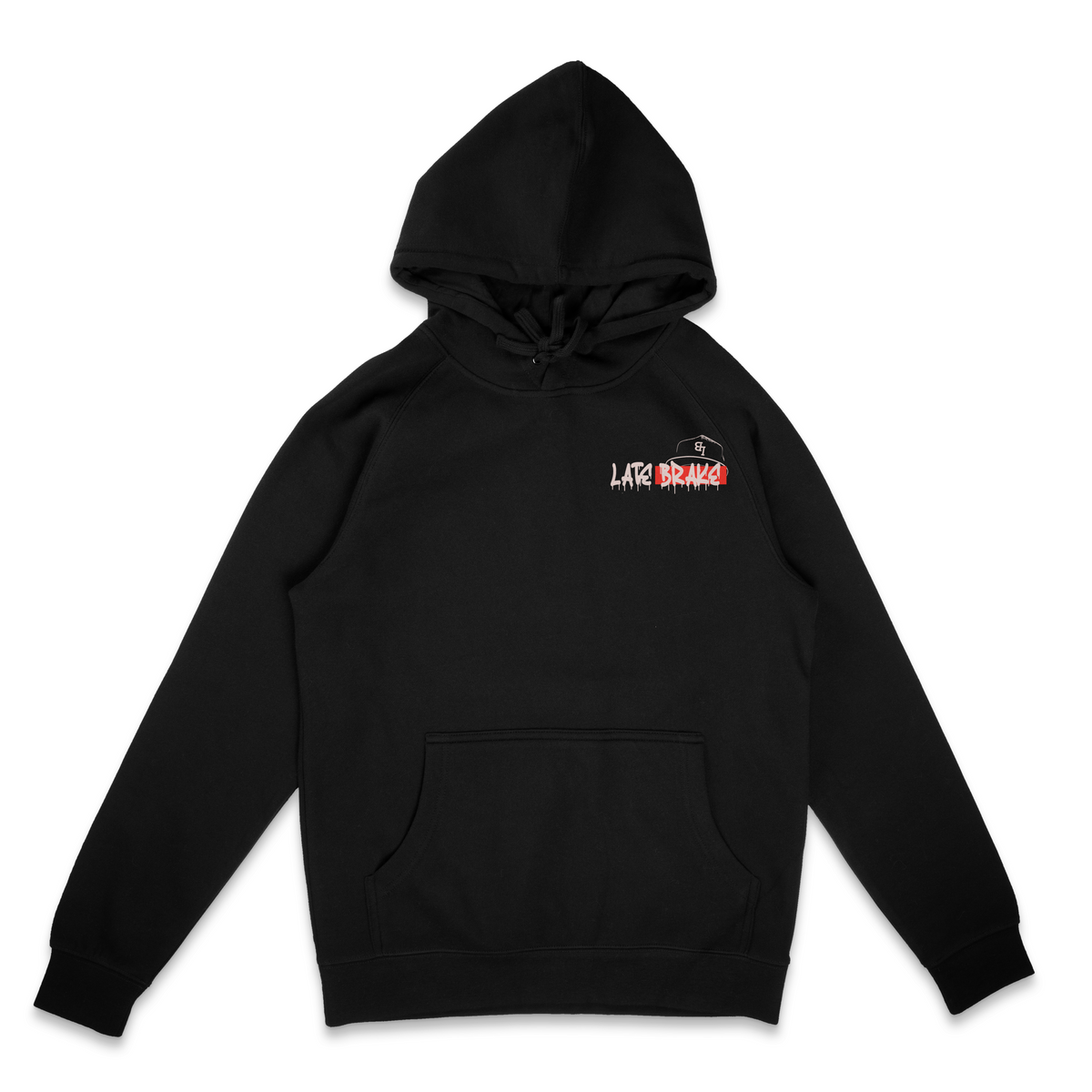 Late Brake Men's Sold My Soul Heavyweight Hoodie Black